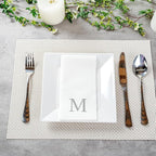 Luxenap 15.8 X 7.9 Inch Linen-Feel Guest Towels, 2000 Lettered Hand Towels - Image 4