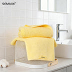 SEMAXE Yellow Hand Towels for Bathroom, 100% Cotton Towels - Image 8