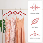 30 Pack Velvet Hangers – Non-Slip Slim Clothes Hangers - Image 3