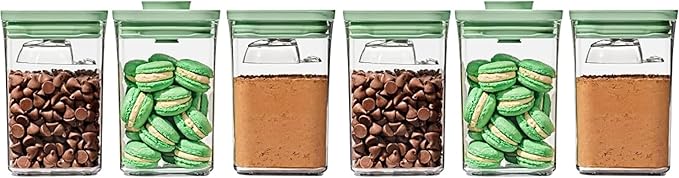 OXO Good Grips Airtight POP Container | Pistachio | Push Button Seal | by OXO