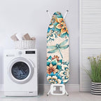 Ironing Board Cover, Standard Size 15x54, Butterfly Mandala Floral Print - Image 4