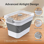 Dog Food Storage Container, 15-23 Lbs Collapsible Dog Food Container - Image 8