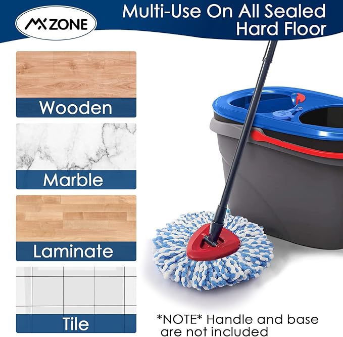 Spin Mop Replace Head for O Ceda Spinning EasyWring Rinse Clean Mop Refill - Image 5