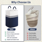 Laundry Basket Hamper, Blanket Storage, Dirty Clothes Hamper - Image 4