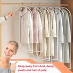 Clear Garment Bags Clothes Covers - Image 5