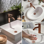 Hibbent Upgraded 3 in 1 Bathroom Sink Drain Strainer, Universal Pop Up Stopper - Image 8