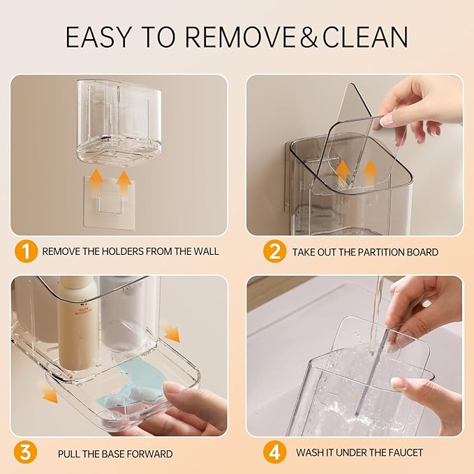 Electric Toothbrush Holder，Toothbrush and Toothpaste Holder - Image 7