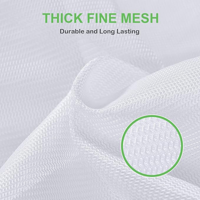OTraki Large Mesh Washing Bag 43 x 35 in XL Laundry Bag Washer Machine Net - Image 4
