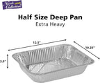 Aluminum Pans Half Size, Extra Heavy Duty Disposable Foil Pans - Image 9