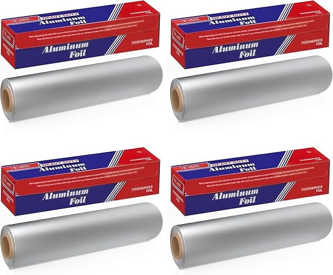 Ox Plastics Aluminum Foil Wrap | Heavy-Duty, Commercial Grade by OxPlastics