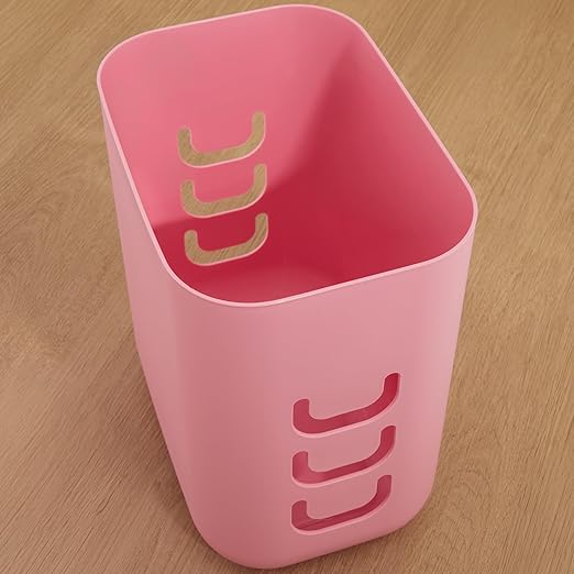 STORi Luup Bathroom Wastebasket, Secure Grocery Bags, Plastic Garbage Container - Image 3
