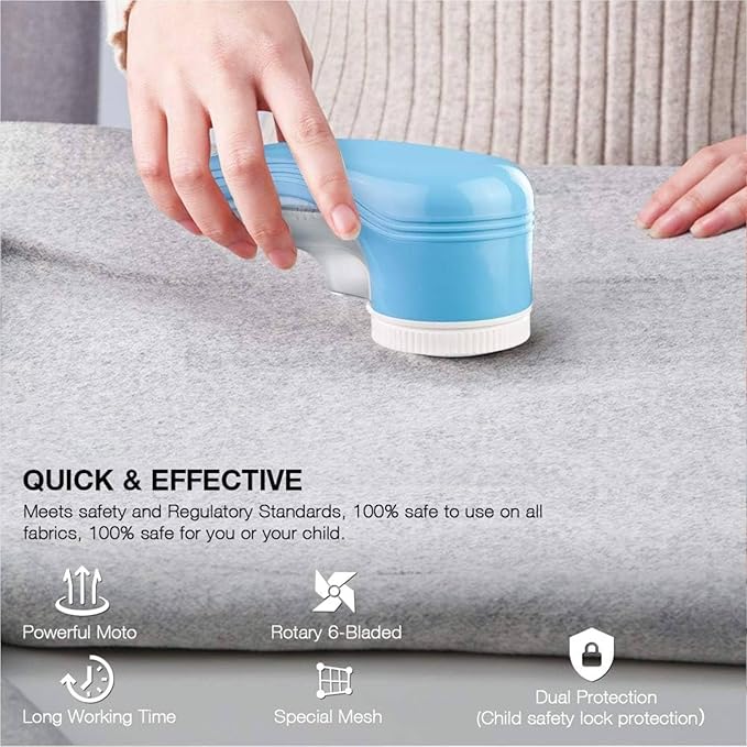 Fabric Shaver, Lint Remover for Clothes, Electric Lint Remover - Image 5