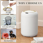 Automatic Motion Sensor Bathroom Trash Can - Image 3