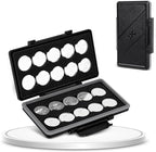 JJC CR2032 CR2025 Battery Case Holder Storage, Water-Resistant Anti-Shock by JJC