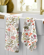 Flour Sack Kitchen Towels Set of 2-18x26 Cotton Dish Towels - Image 2