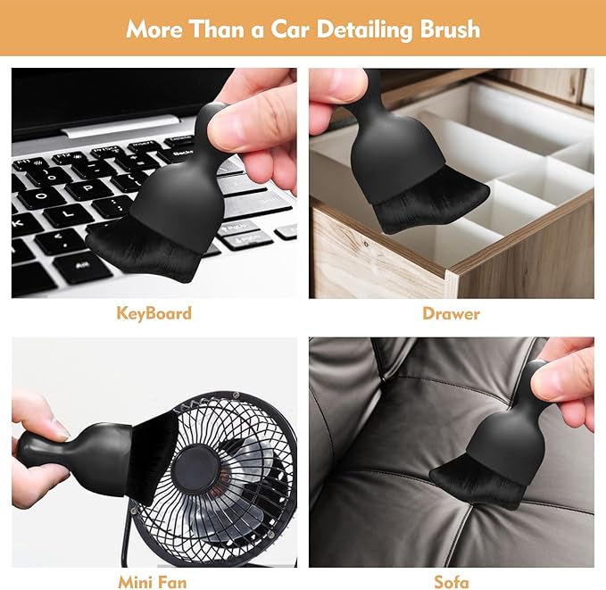 Car Interior Cleaning Brush Car Duster Interior - Image 5