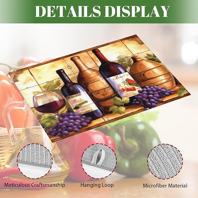 Large Dish Drying Mats For Kitchen Counter Microfiber Kitchen Drying Mat XL - Image 3