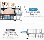 iSPECLE Expandable Dish Drying Rack - Image 5