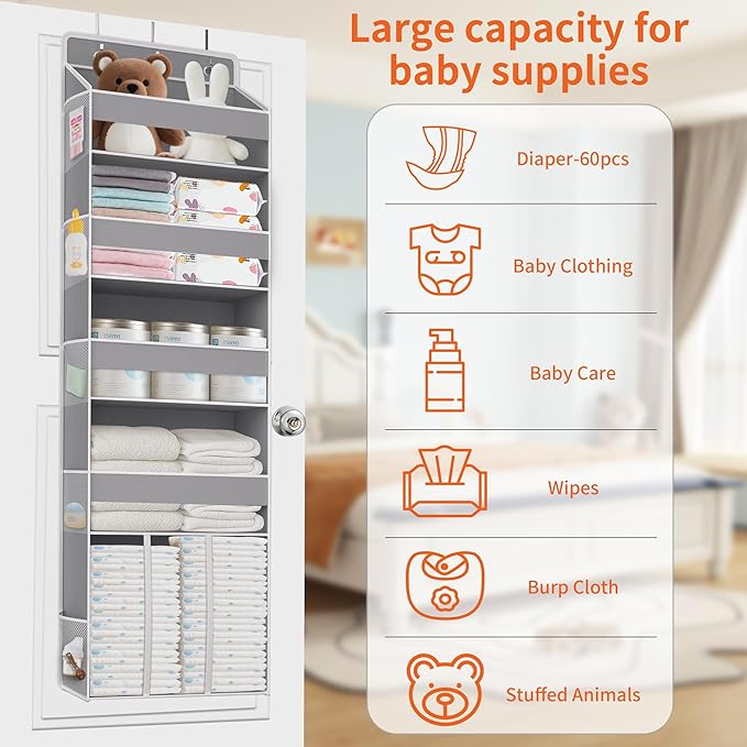 Heavy Duty Over the Door Organizer - Image 4