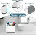 Toothbrush Holders for Bathrooms, Kids Electric Toothbrush and Toothpaste Holder - Image 4
