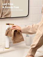 Fantasticlean Microfiber Cleaning Cloth Roll -60 Pack, Tear Away Microfiber - Image 3