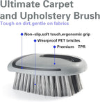 Carpet and Upholstery Cleaning Brush, Carpet Scrubber Stiff Bristle Detailing - Image 2