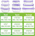 HOMBERKING Glass Food Storage Containers - Image 2