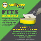 Smilyeez Green Dotted Heavy Duty Scrubbing Sponge Refill - Image 3