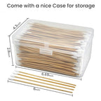 500PCS 6" Long Cotton Swabs in Storage Box - Image 6
