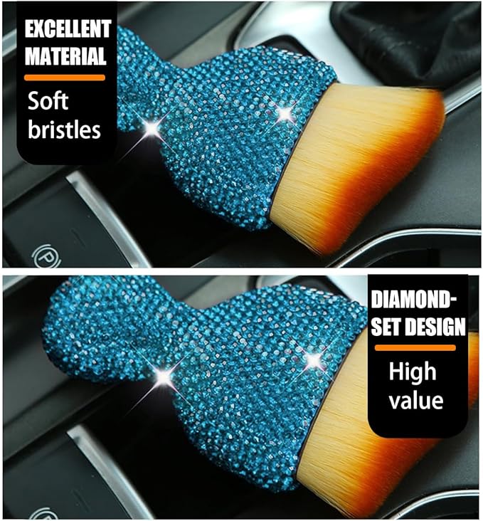 zipelo Auto Interior Dust Brush, Car Detailing Cleaner Brush - Image 5