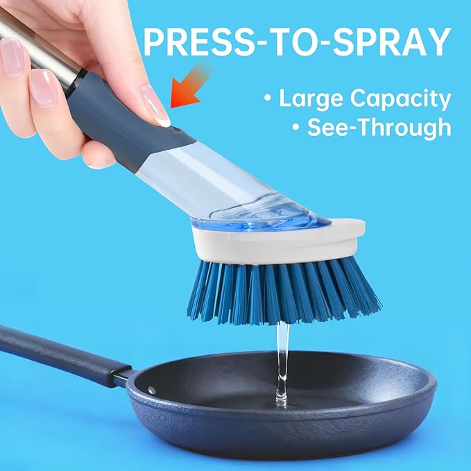 Soap Dispensing Scrub Brush - Image 3