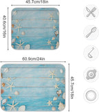 Seashells Starfish Dish Drying Mat - Image 5