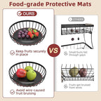 2 Tier Fruit Basket for Kitchen Counter - Image 5