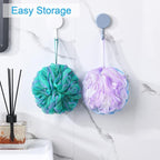 AmazerBath Loofah Sponge 75g/Piece, Exfoliating Bath Sponge Body Scrubber - Image 7