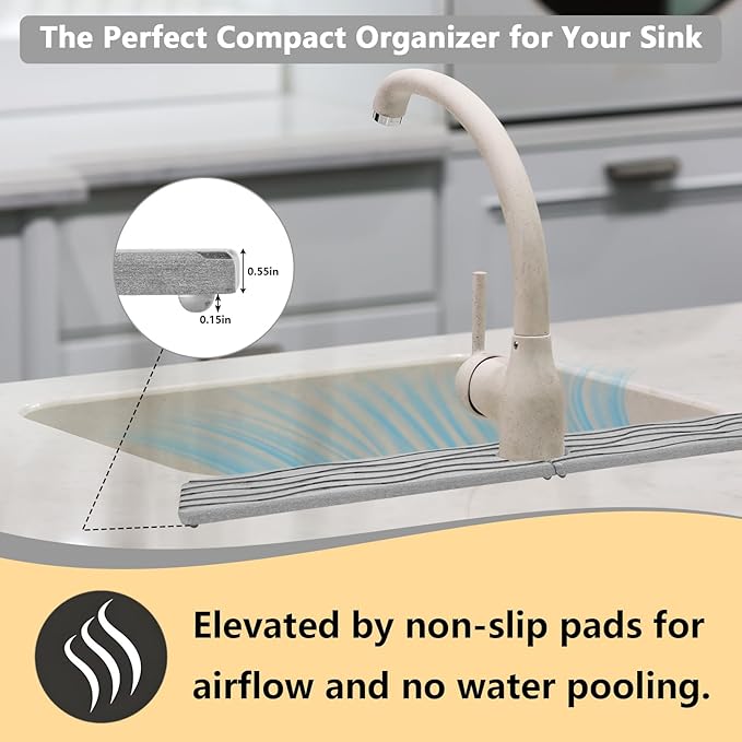 Stone Faucet Mat for Kitchen Sink - Image 4
