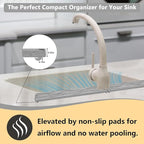 Stone Faucet Mat for Kitchen Sink - Image 4
