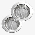 2PC Kitchen Sink Drain Strainer Stainless Steel by rqyekdo