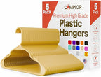 Plastic Clothes Hangers – Heavy Duty Hanger Set, by Campior
