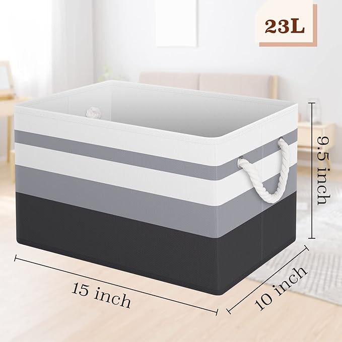 Fab totes Storage Bins, Foldable Storage Baskets - Image 2
