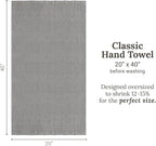 GILDEN TREE Waffle Hand Towels for Bathroom Quick Dry Towel Super Absorbent - Image 8