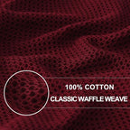 Homaxy 100% Cotton Waffle Weave Kitchen Dish Towels, Ultra Soft Absorbent Quick - Image 2