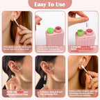 XANGNIER Ear Piercing Cleaner, Ear Piercing Cleaning Kit, Earring Hole Piercing - Image 5