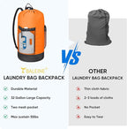 BALEINE 150L Laundry Bag Backpack, 900D Oxford Fabric Large Travel Laundry Bags - Image 6