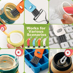 3 in 1 Cup Lid Cleaning Brush 4 Pack - Image 6