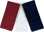 Patriotic Red White Navy Blue Kitchen Hand Dish Towels Oversized 28"x18" - Image 5