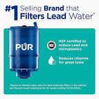 PUR Plus Vertical Faucet-Mount Water Filtration System, Lead-Reducing Filter - Image 4