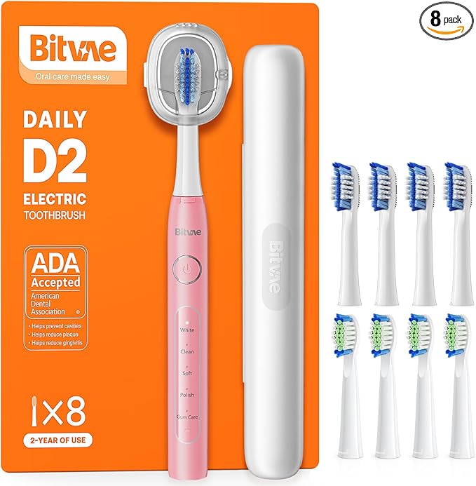 Bitvae Ultrasonic Electric Toothbrush by Bitvae