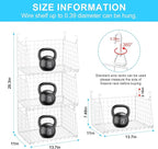 3-Pack Under Shelf Hanging Baskets - Image 7