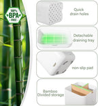 Toothbrush Holders for Bathroom Countertop, Detachable Electric Toothbrush - Image 9