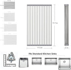 Tomorotec Roll Up Dish Drying Rack, Over The Sink Dish Drying Rack, Portable - Image 7
